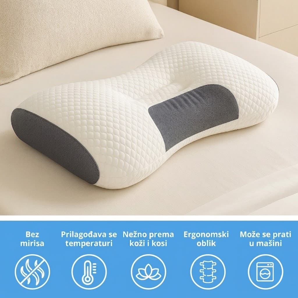 Ergonomski jastuk za vrat